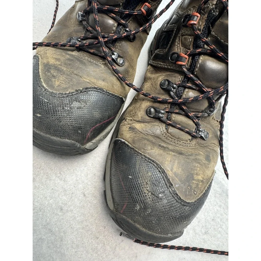 Irish Setter Boots Mens Size 13 Brown Leather Steeltoe Work Combat‎ 83628